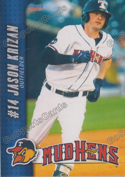 2017 Toledo Mud Hens Jason Krizan