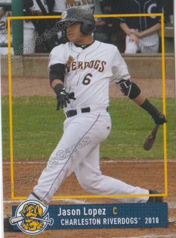 2018 Charleston RiverDogs Jason Lopez