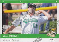 2011 Clinton LumberKings Jason Markovitz