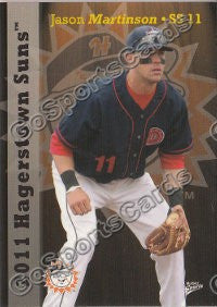 2011 Hagerstown Suns Jason Martinson