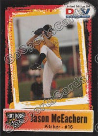 2011 Bowling Green Hot Rods DAV Jason McEachern