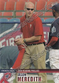 2009 Reading Phillies Update Jason Meredith #36