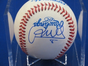 Jason Michaels signed Baseball Auto