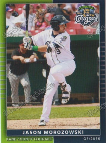2016 Kane County Cougars Jason Morozowski