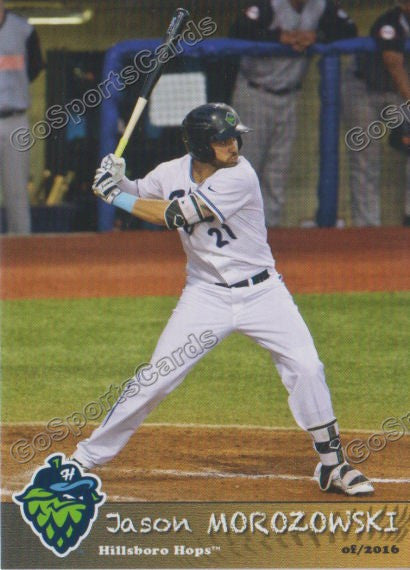 2016 Hillsboro Hops Jason Morozowski