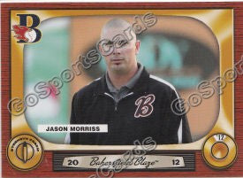 2012 Bakersfield Blaze Jason Morriss