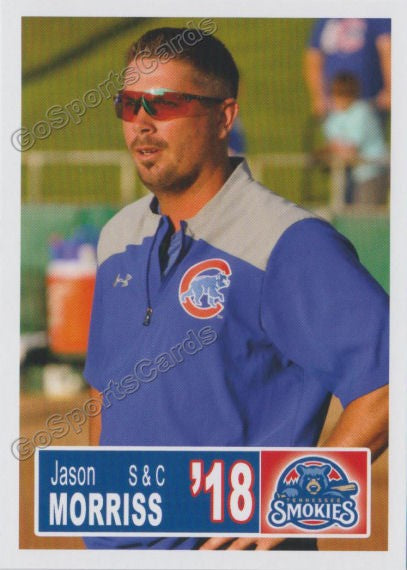 2018 Tennessee Smokies Jason Morriss