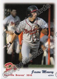 2010 Danville Braves Jason Mowry