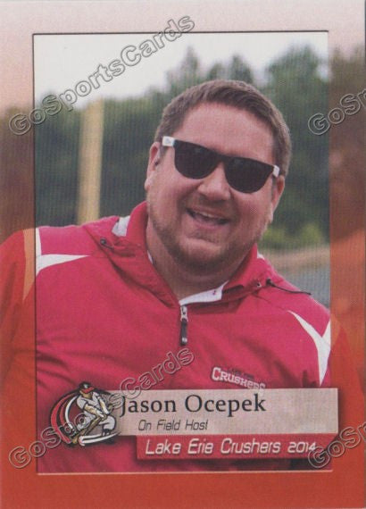 2014 Lake Erie Crushers Jason Ocepek