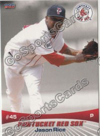 2011 Pawtucket Red Sox Jason Rice