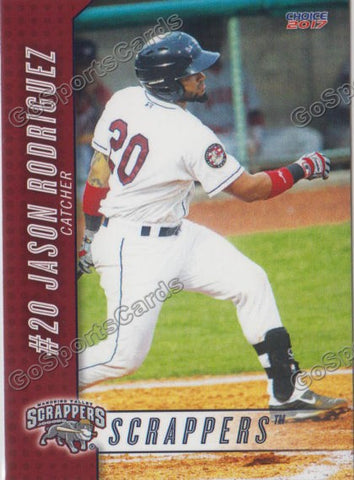 2017 Mahoning Valley Scrappers Jason Rodriguez