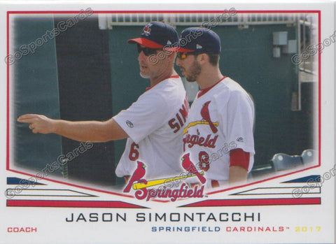 2017 Springfield Cardinals Jason Simontacchi