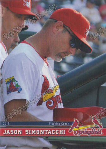 2017 Springfield Cardinals SGA Jason Simontacchi