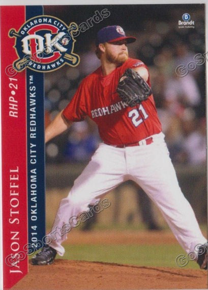 2014 Oklahoma City RedHawks Jason Stoffel