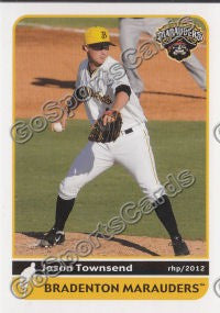 2012 Bradenton Marauders Jason Townsend