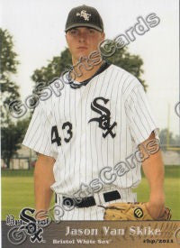 2011 Bristol White Sox Jason Van Skike