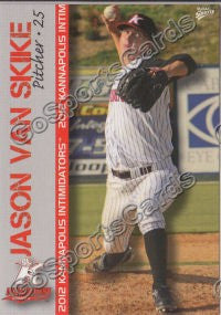 2012 Kannapolis Intimidators Jason Van Skike