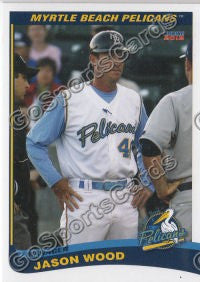 2012 Myrtle Beach Pelicans Jason Wood