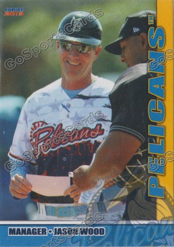 2013 Myrtle Beach Pelicans Jason Wood