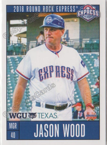 2018 Round Rock Express Jason Wood