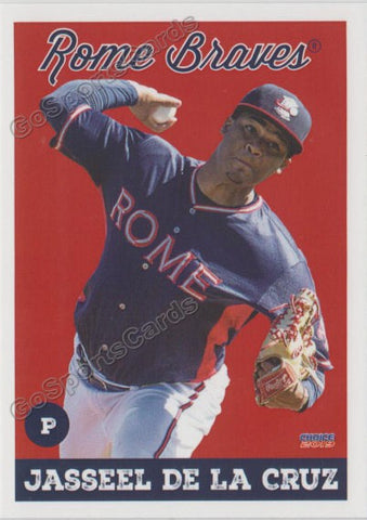 2019 Rome Braves Jasseel De La Cruz
