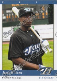 2011 Bluefield Blue Jays Javan Williams