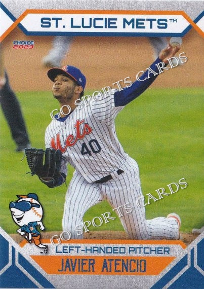 2023 St Lucie Mets Javier Atencio – Go Sports Cards