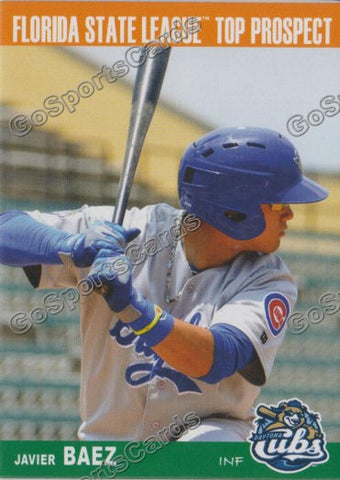 2013 Florida State League Top Prospect FSL Javier Baez