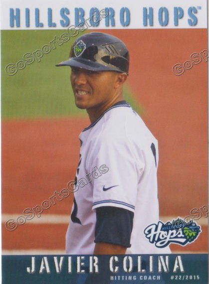 2015 Hillsboro Hops Javier Colina