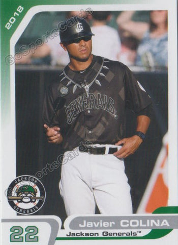 2018 Jackson Generals Javier Colina