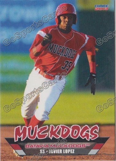 2013 Batavia Muckdogs Javier Lopez