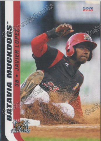 2016 Batavia Muckdogs Javier Lopez