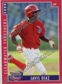 2009 Clearwater Threshers Javis Diaz