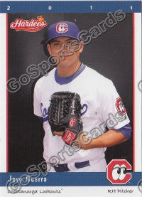 2011 Chattanooga Lookouts Javy Guerra