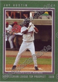 2008 Appalachian League Top Prospects Jay Austin