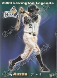 2009 Lexington Legends Jay Austin