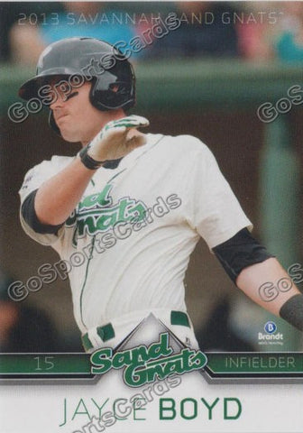 2013 Savannah Sand Gnats Jayce Boyd