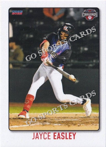 2023 Hickory Crawdads 2nd Jayce Easley