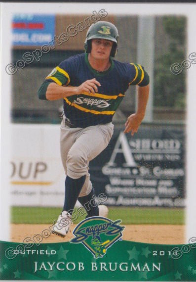 2014 Beloit Snappers Jaycob Brugman