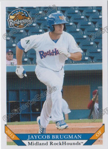 2015 Midland RockHounds Jaycob Brugman