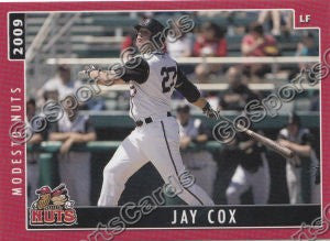 2009 Modesto Nuts Jay Cox