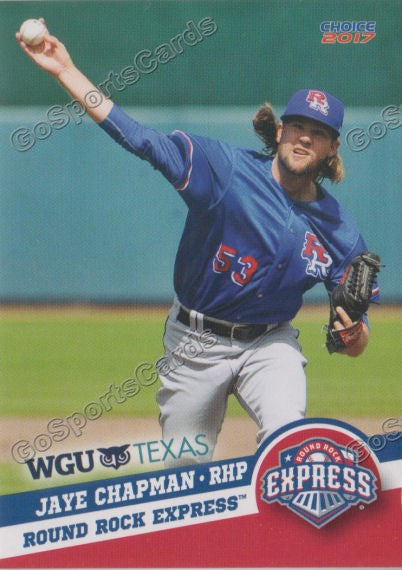2017 Round Rock Express Jaye Chapman
