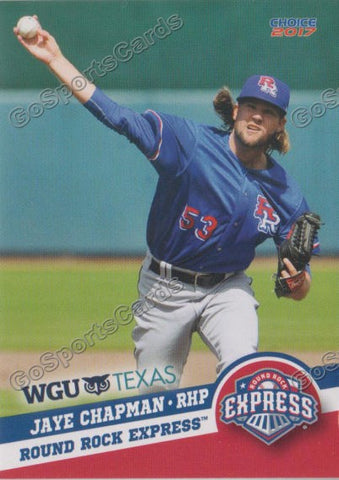 2017 Round Rock Express Jaye Chapman