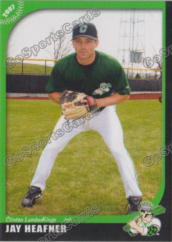 2007 Clinton Lumberkings Jay Heafner