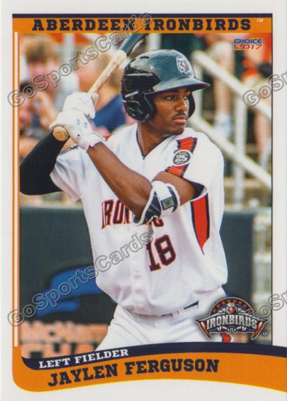 2017 Aberdeen Ironbirds Jaylen Ferguson