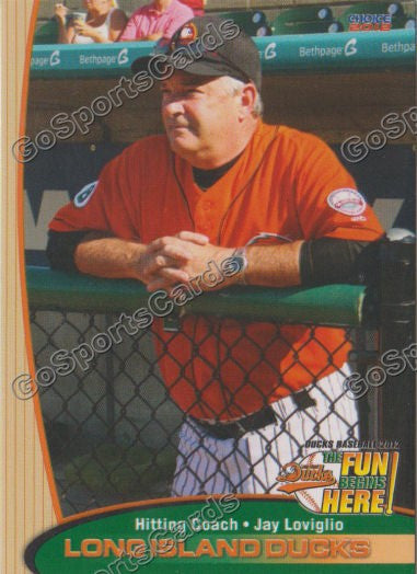 2012 Long Island Ducks Jay Loviglio