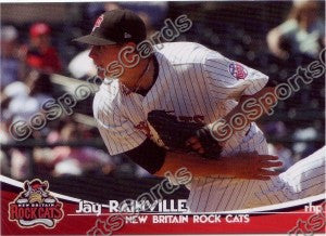 2009 New Britain Rock Cats Jay Rainville