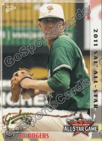 2011 South Atlantic League Northern All Star Jared Jay Rogers