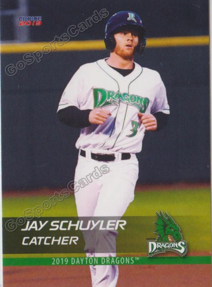 2019 Dayton Dragons Jay Schuyler