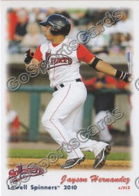 2010 Lowell Spinners Jayson Hernandez